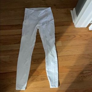 Lulu lemon white leggings